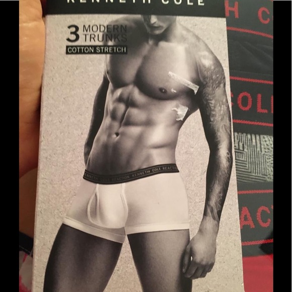 Kenneth Cole Reaction Fashion Trunks - Pack of 3 - Picture 2 of 2